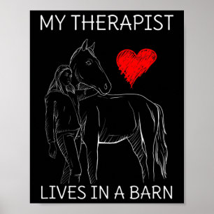 Poster O Meu Terapista Vive Num Pão I Em Amantes Equestre