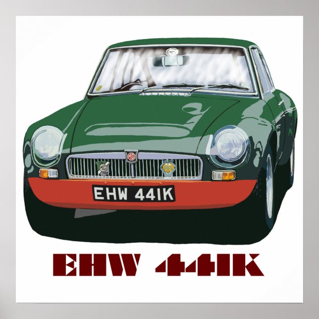 PÓSTER O MGC GTS EHW 441K (Frente)