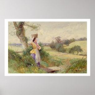 Póster O Milkmaid, 1860