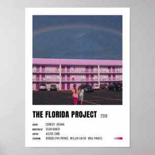Poster O minimalista do Projeto Florida