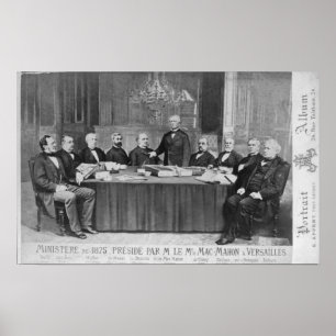Póster O ministério presidiu sobre
