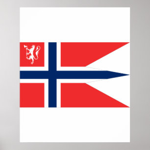 Póster o ministro norueguês defesa, Noruega