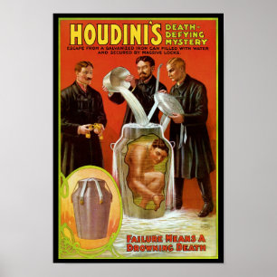 Poster O mistério deProvocação de Houdini