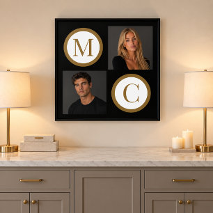 Poster O Modo Como Somos Foto de Casal Personalizada Mono