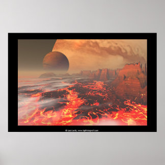 Póster O Modo de Exibição da Io