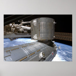 Poster O módulo pressurizado japonês 2 de Kibo