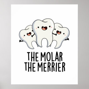 Poster O Molar, O Tronco Dentoso De Dentes