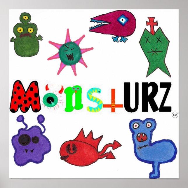 Poster O monstURZ Crewww (Frente)