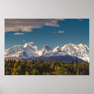 Poster O Monte McKinley Alaska