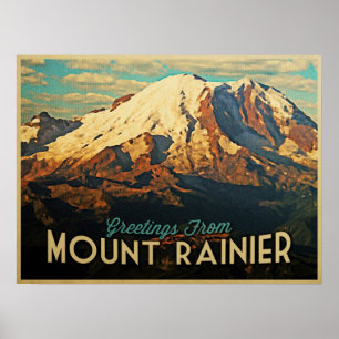 Póster O Monte Rainier