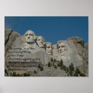 Póster O Monte Rushmore