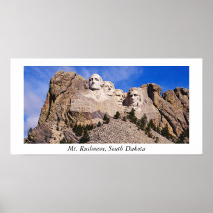 Póster o Monte Rushmore, o Monte Rushmore, South Dakota