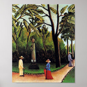 Poster O Monumento a Chopin de Henri Rousseau