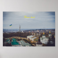 O Monumento da Terra Mãe em Kiev