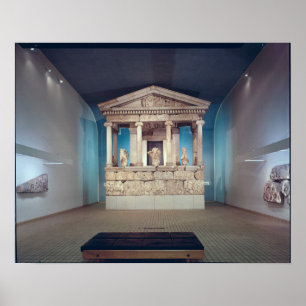 Póster O monumento de Nereid, Xanthos, c.390-380 BC
