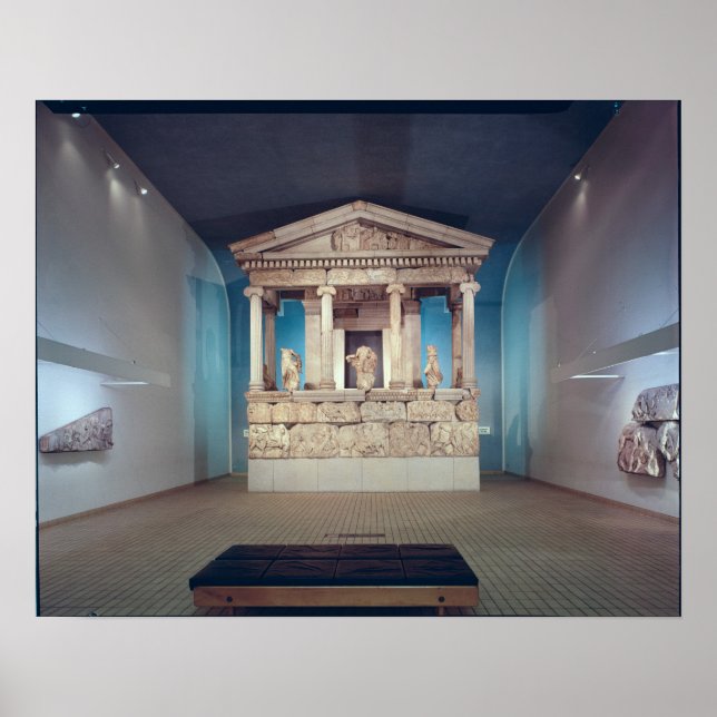 Póster O Monumento Nereid, Xanthos, c.390-380 BC (Frente)