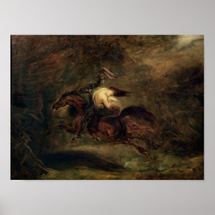 Póster O morto vai rapidamente, 1830