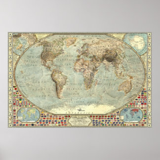 Póster O Mundo - 1938