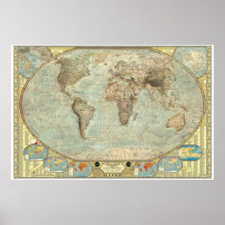 Póster O Mundo - Alterações Climáticas