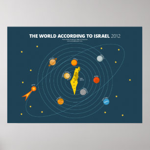 Póster O mundo de acordo com Israel
