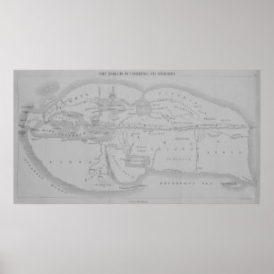 Poster O mundo de acordo com Strabo