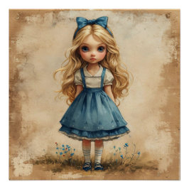 Póster O Mundo de Fantasia da Alice: Fantasia Caprichosa