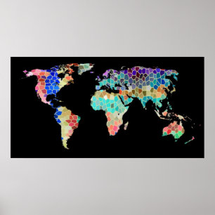 Poster O mundo no preto