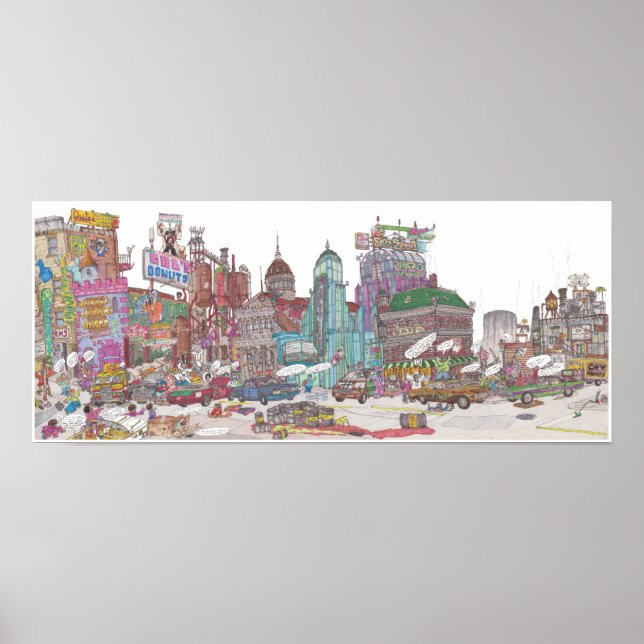 Poster O Mural Voltz (Frente)