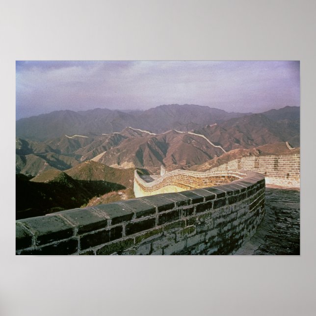Póster O muro Excelente da China (Frente)