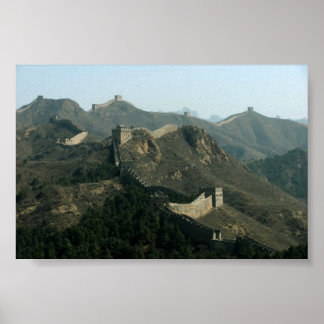 Póster O muro Excelente da China