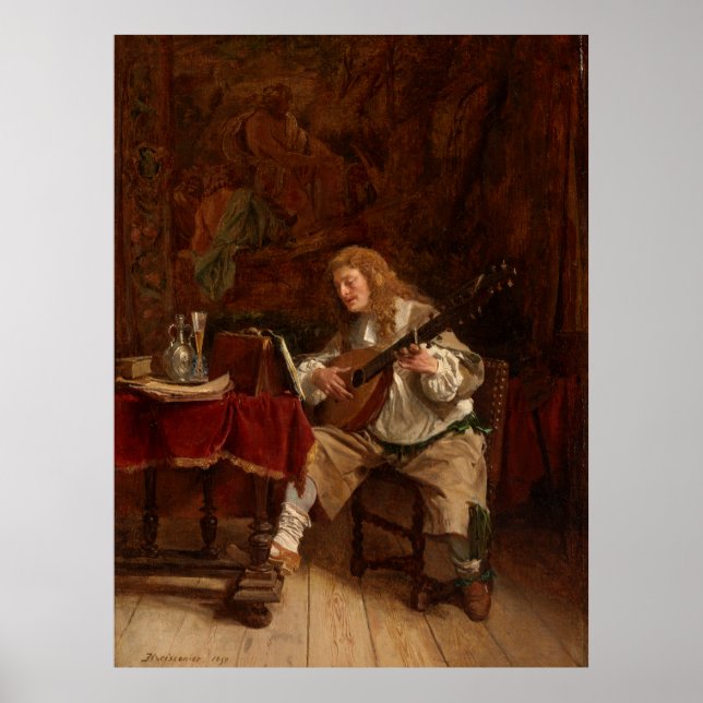 Poster O Músico (Frente)