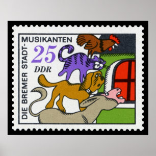 Poster O músico maravilhoso de Bremer 25 RDA 1971