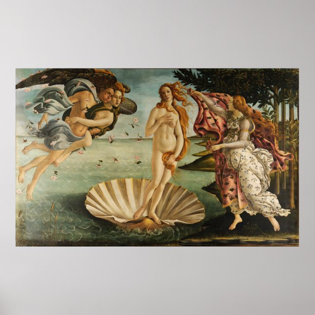 Poster O Nascimento da Pintura Venus Sandro Botticelli 18 (Frente)