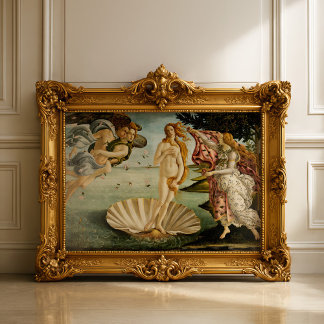 Poster O Nascimento de Vênus | Botticelli