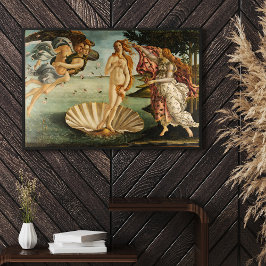 Poster O Nascimento de Vênus de Sandro Botticelli (1485-1