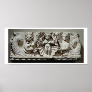 Poster O nascimento de Venus (pedra calcária)