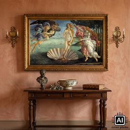 Póster O Nascimento de Vênus por Sandro Botticelli