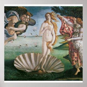 Poster O nascimento de Vênus por Sandro Botticelli, Rena