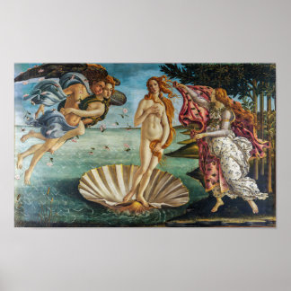 Poster O Nascimento de Vênus | Sandro Botticelli |