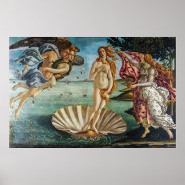 Poster O Nascimento de Vênus | Sandro Botticelli |
