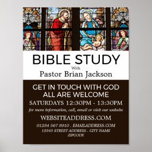 Poster O Nascimento do Cristo, Advertido da Classe de Bíb