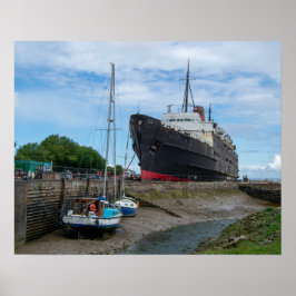 Poster O Navio Abandonado TSS Duque de Lancaster