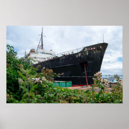 Poster O Navio Abandonado TSS Duque de Lancaster