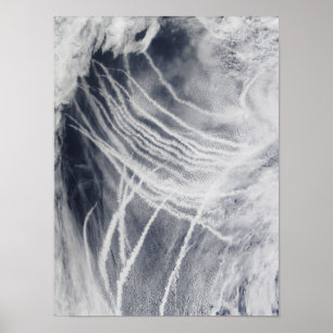 Poster O navio segue o Oceano Pacífico do norte