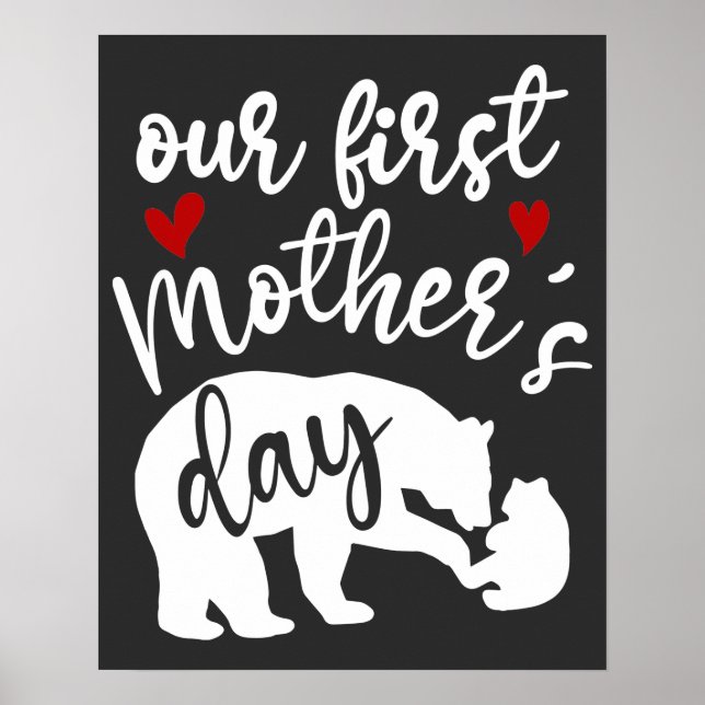 Poster O nosso primeiro Dia de as mães, Mama Bear Gift, 2 (Frente)