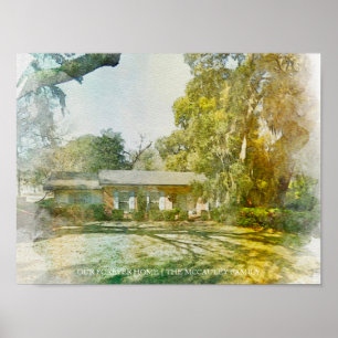 Poster O nosso teste de retrato personalizado da casa par