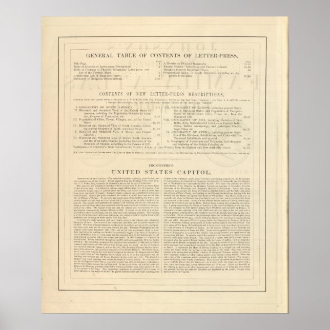 Póster O novo Atlas da Família Ilustrada de Verso Johnson (Frente)