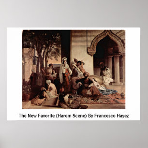 Póster O Novo Favorito (Cena De Hamer) De Francesco Hayez
