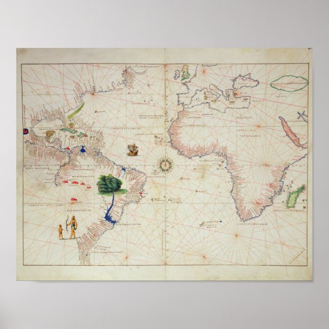 Póster O Novo Mundo (Frente)