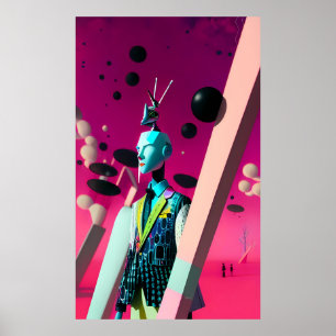 Poster O novo surrealismo da Wave Ken Gage